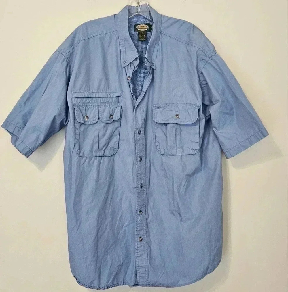 Cabelas Outdoor gear short sleeve Shirt Size XL EUC